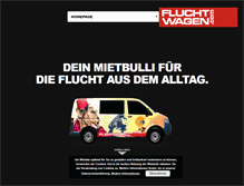 Tablet Screenshot of fluchtwagen.com